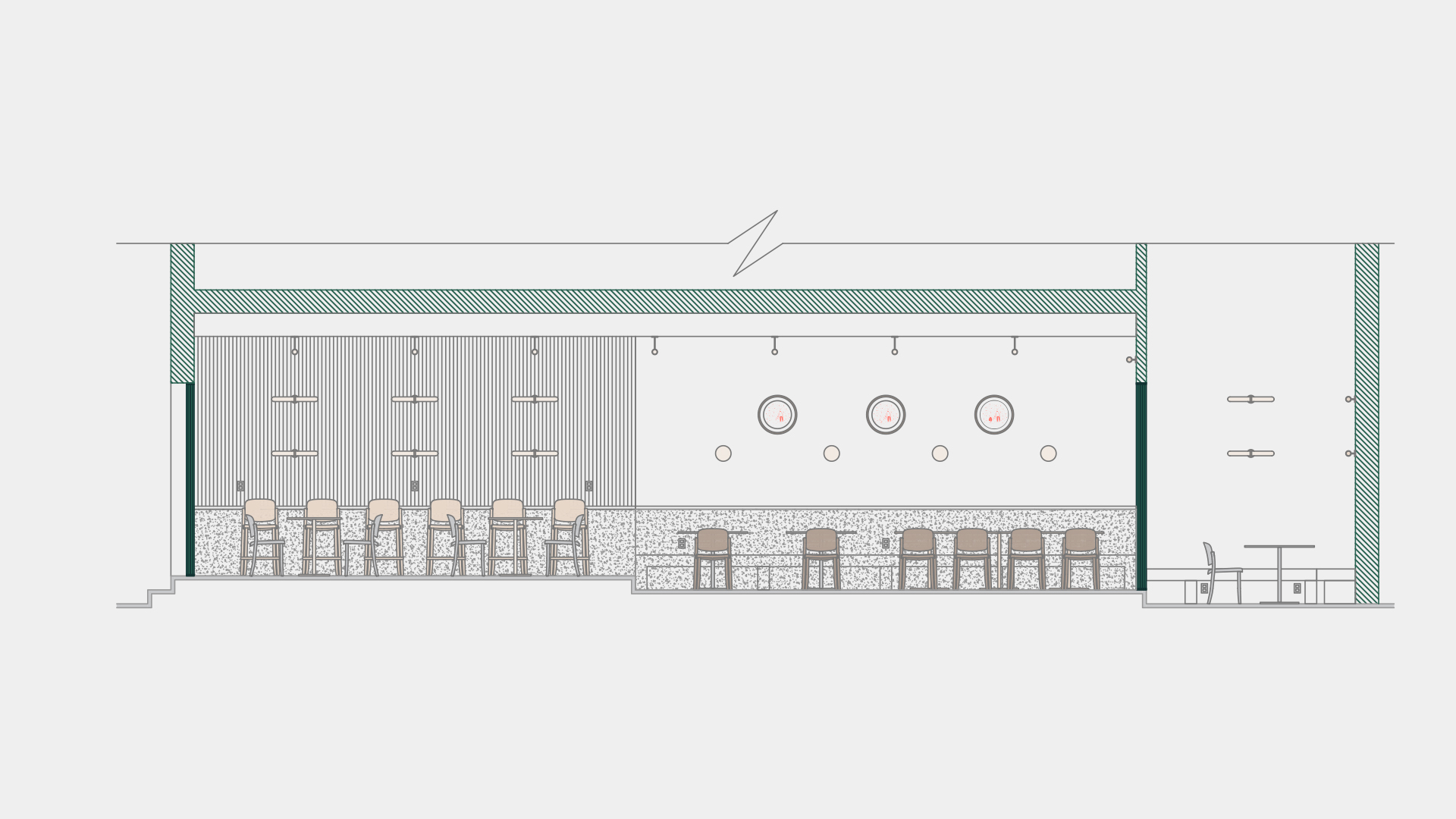 Hogar cafetería Amable